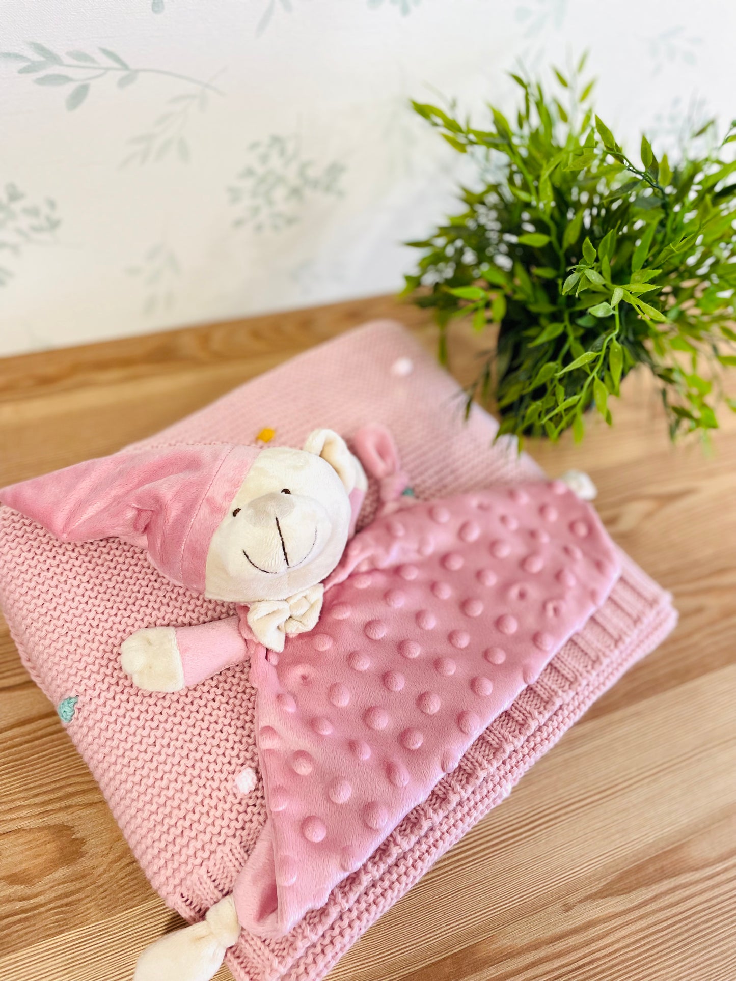 Doudou - ursinho rosa velho
