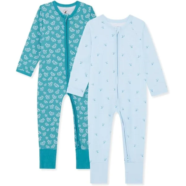 Pijama inteiro de algodão orgânico Bramble &amp; Bear para bebé